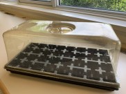 Plastic germination dome