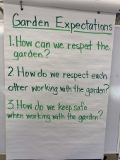 Brainstorming garden expectations